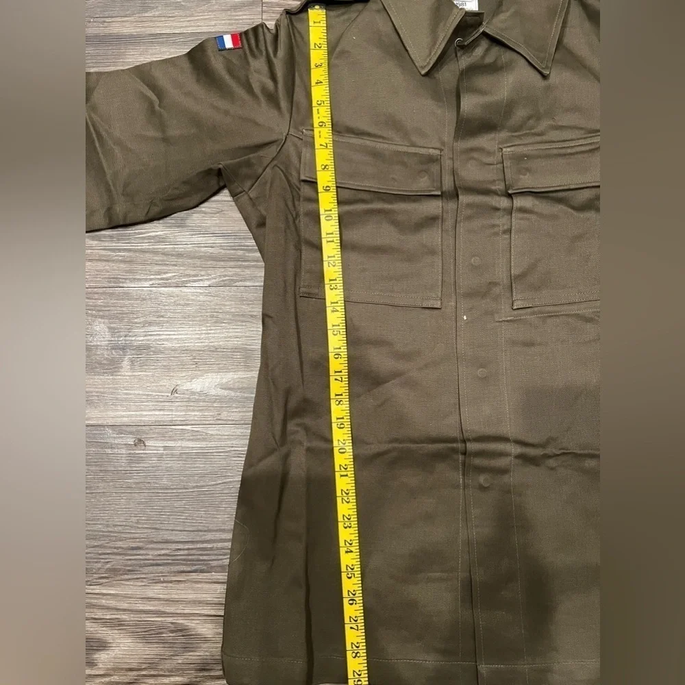 80's Kl Netherlands Army Field Pocket Jacket Green